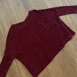 Boutique brand soft knit oversized sweater (S/M)